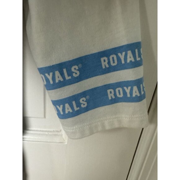 Kansas City Royals Women’s Scallop Bottoms VNeck Shirt Size Medium EUC - Picture 4 of 10